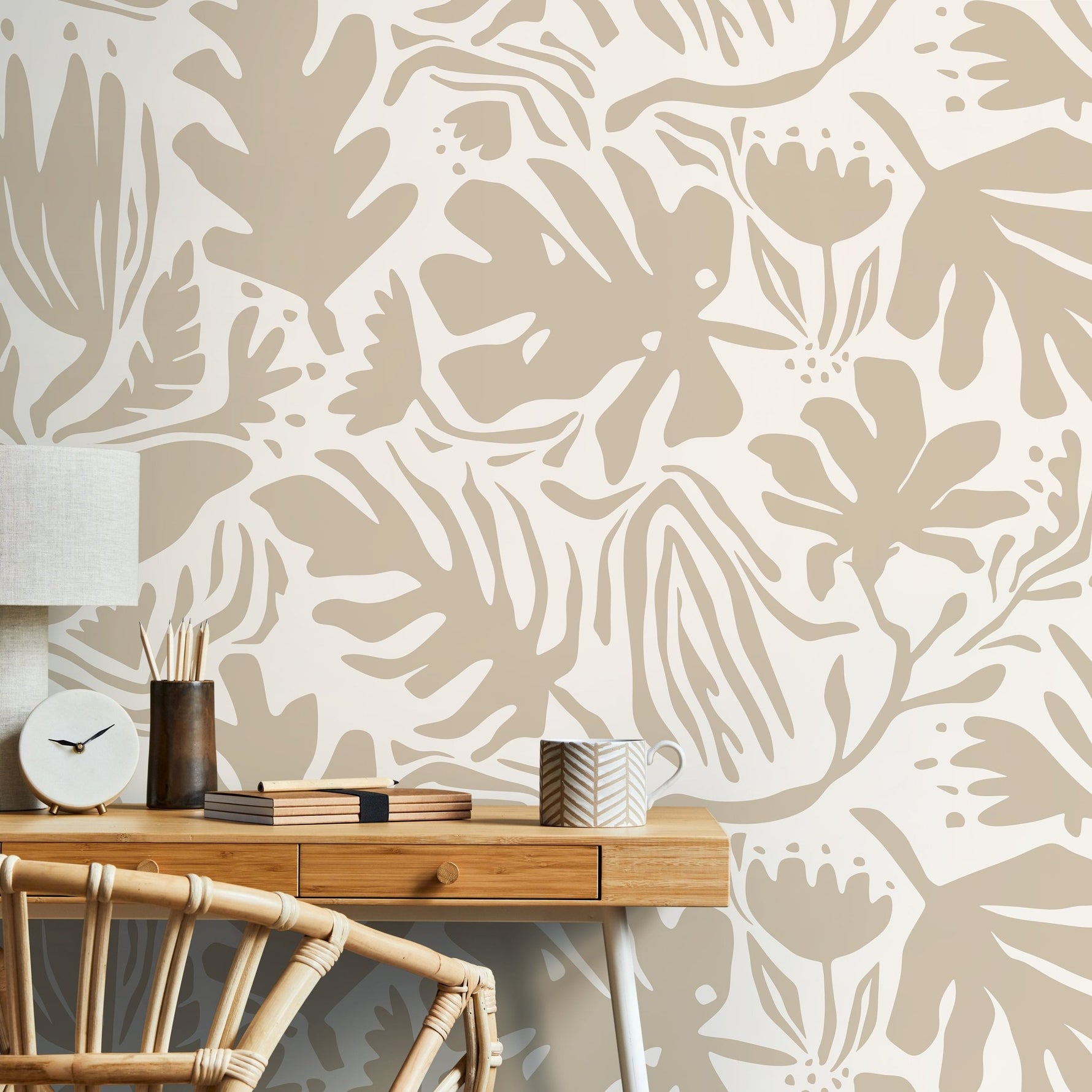 Tropical Foliage Wallpaper - D665 - WallTrend