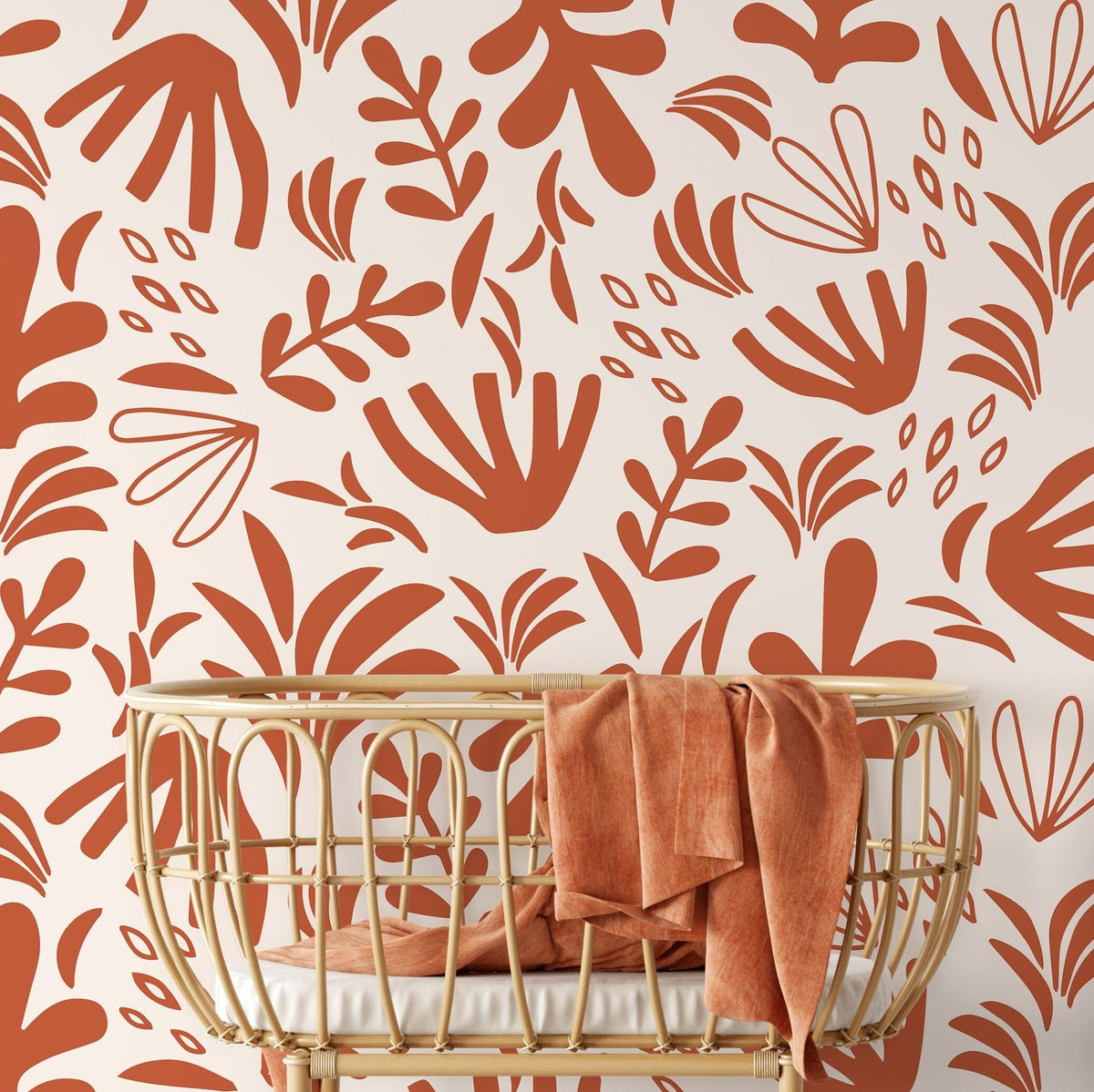 Tropical Foliage Wallpaper - D677 - WallTrend