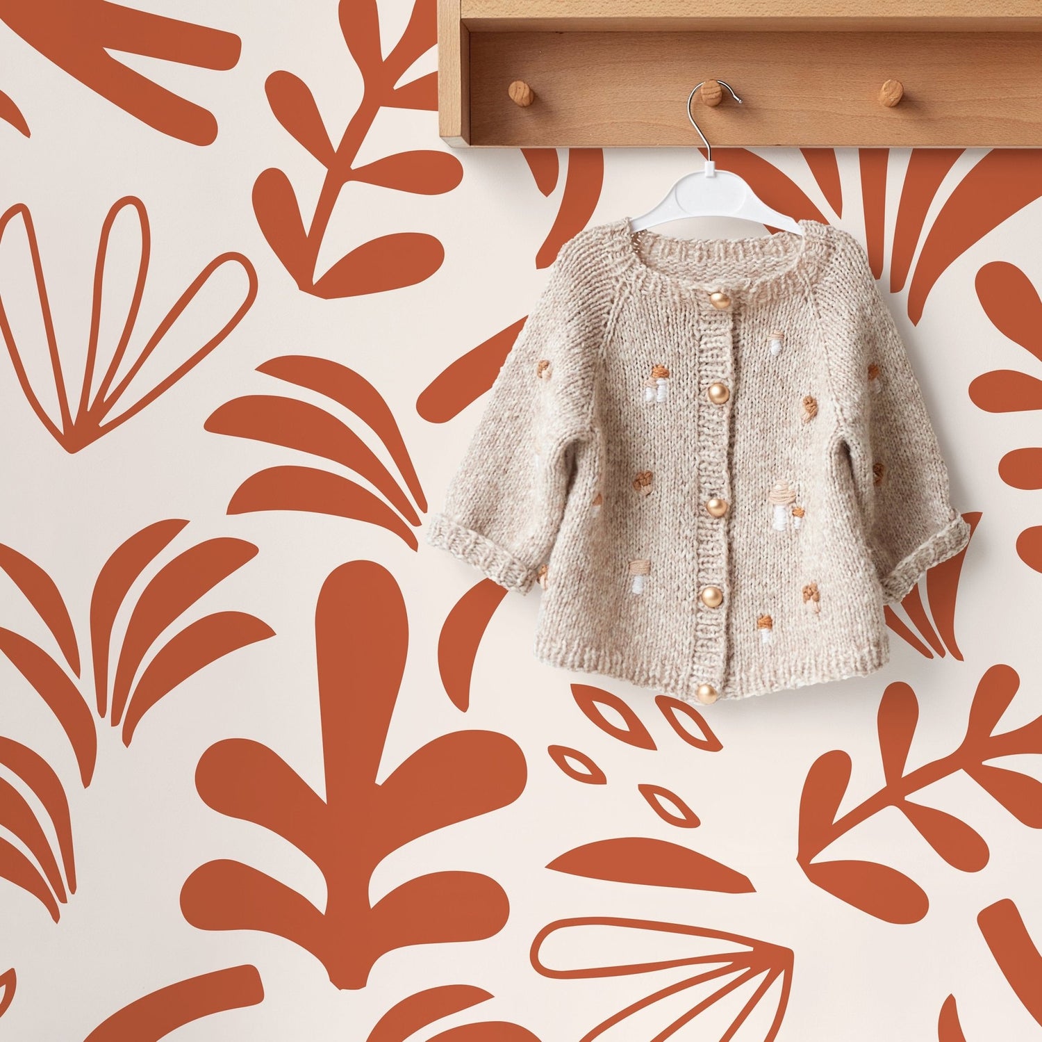 Tropical Foliage Wallpaper - D677 - WallTrend