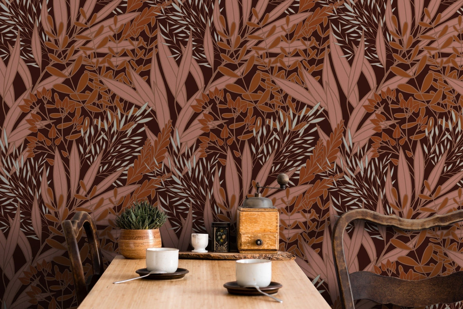Tropical Foliage Wallpaper - X167 - WallTrend