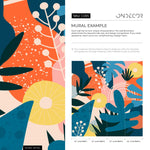 Tropical Harmony Wallpaper - C085 - WallTrend