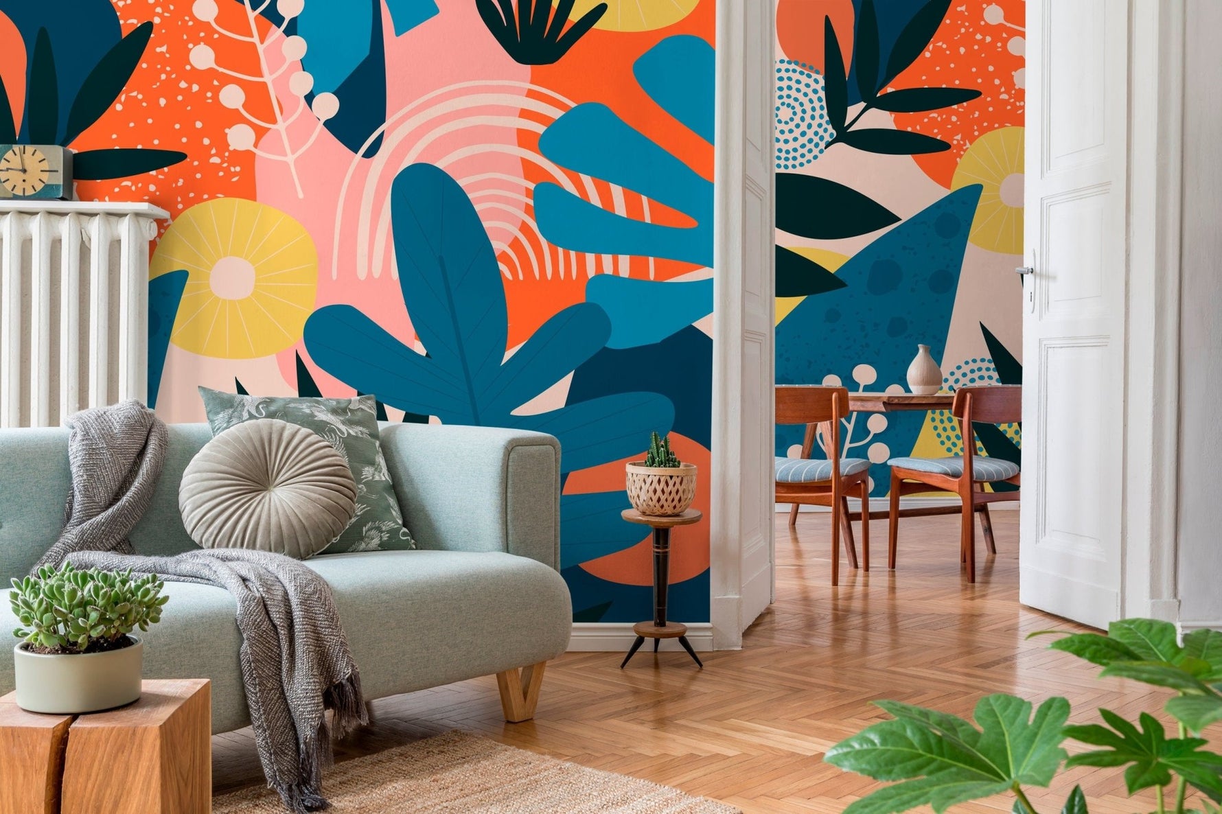 Tropical Harmony Wallpaper - C085 - WallTrend