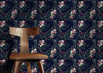 Tropical Hibiscus Elegance Wallpaper - D546 - WallTrend