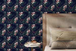 Tropical Hibiscus Elegance Wallpaper - D546 - WallTrend
