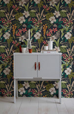 Tropical Hibiscus Paradise Wallpaper - B284 - WallTrend