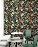 Tropical Hibiscus Paradise Wallpaper - B284 - WallTrend