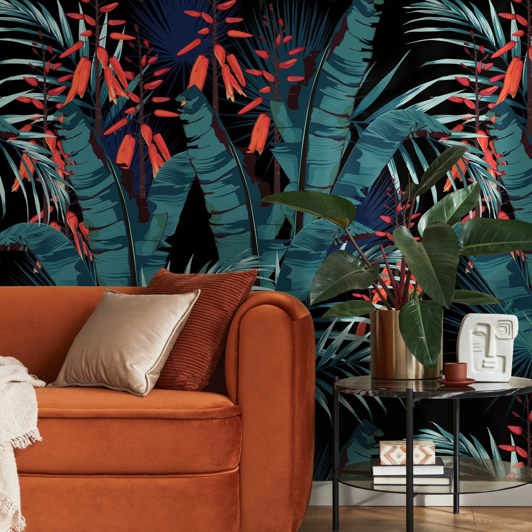 Tropical Jungle Escape Wallpaper - B143 - WallTrend