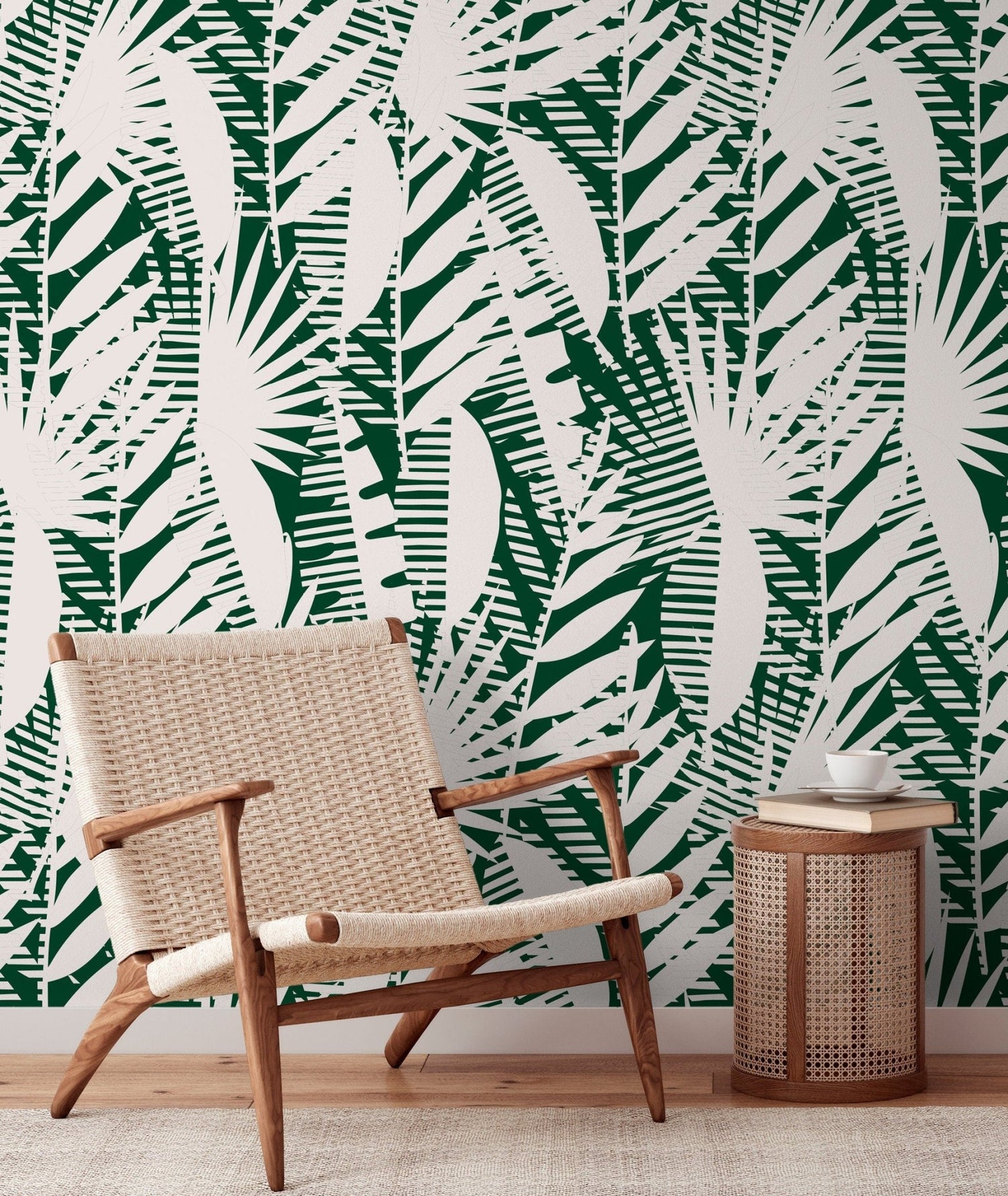 Tropical Jungle Foliage Wallpaper - C401 - WallTrend