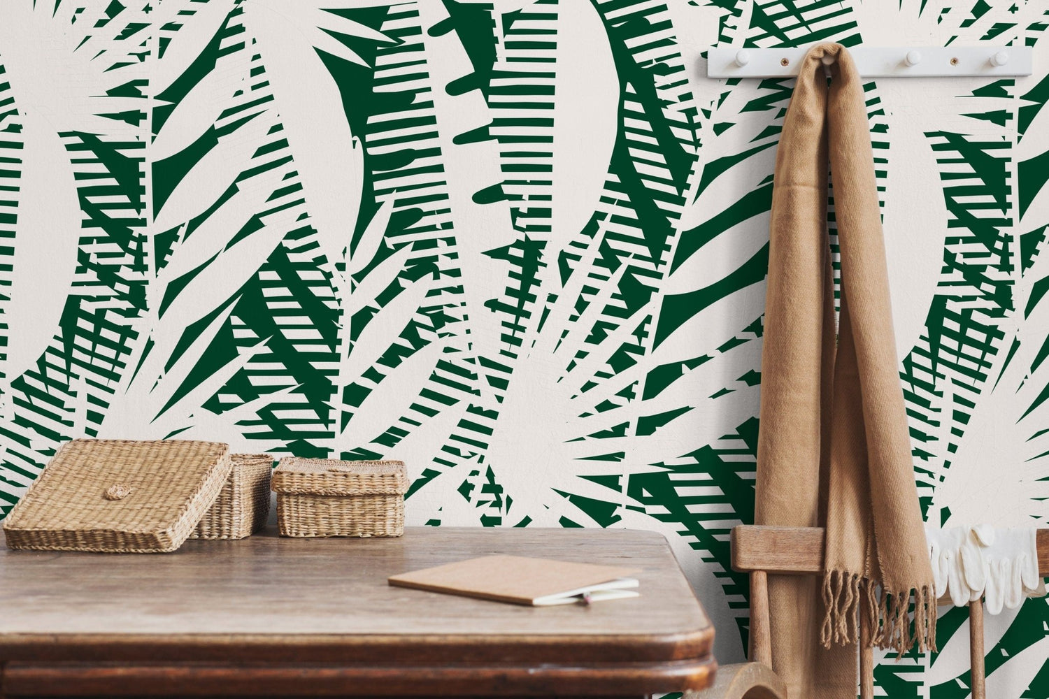 Tropical Jungle Foliage Wallpaper - C401 - WallTrend