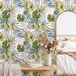 Tropical Jungle Harmony Wallpaper - B002 - WallTrend