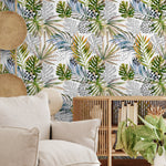 Tropical Jungle Harmony Wallpaper - B002 - WallTrend