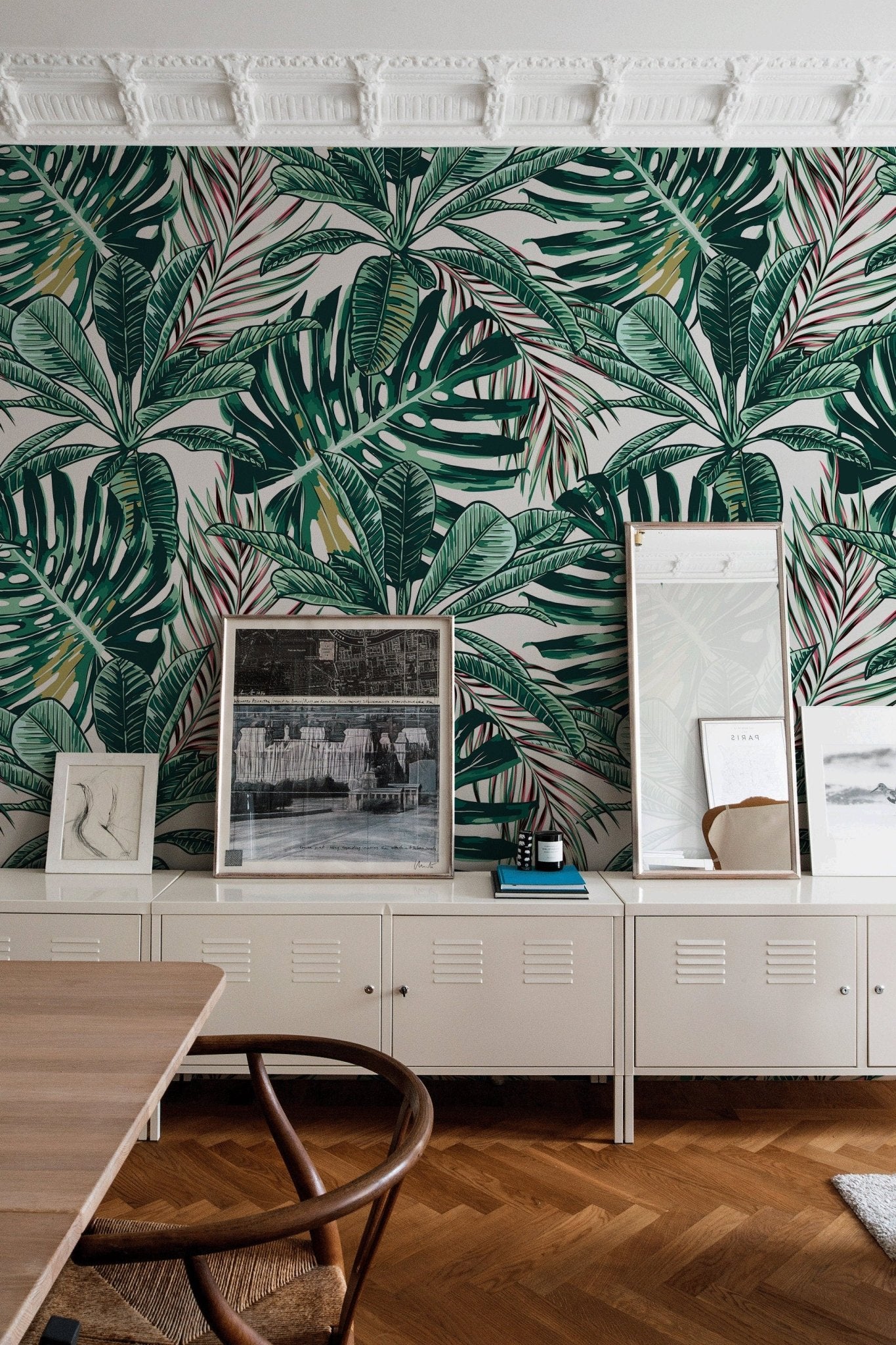 Tropical Jungle Leaves Wallpaper - B120 - WallTrend