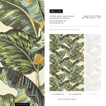 Tropical Leaf Abundance Wallpaper - A218 - WallTrend