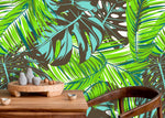 Tropical Leaf Abundance Wallpaper - B104 - WallTrend