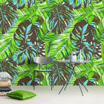 Tropical Leaf Abundance Wallpaper - B104 - WallTrend