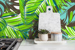 Tropical Leaf Abundance Wallpaper - B104 - WallTrend