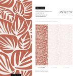 Tropical Leaf Delight Wallpaper - D650 - WallTrend