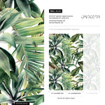 Tropical Leaf Extravaganza Wallpaper - A450 - WallTrend