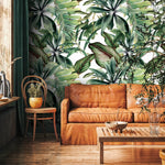 Tropical Leaf Extravaganza Wallpaper - A450 - WallTrend