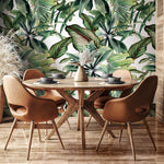 Tropical Leaf Extravaganza Wallpaper - A450 - WallTrend