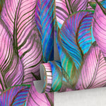 Tropical Leaf Extravaganza Wallpaper - A964 - WallTrend