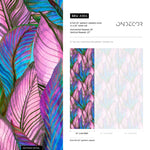 Tropical Leaf Extravaganza Wallpaper - A964 - WallTrend
