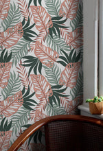 Tropical Leaf Harmony Wallpaper - C057 - WallTrend
