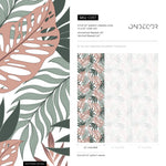 Tropical Leaf Harmony Wallpaper - C057 - WallTrend