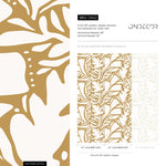 Tropical Leaf Impressions Wallpaper - D642 - WallTrend