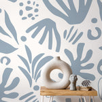 Tropical Leaf Impressions Wallpaper - D683 - WallTrend