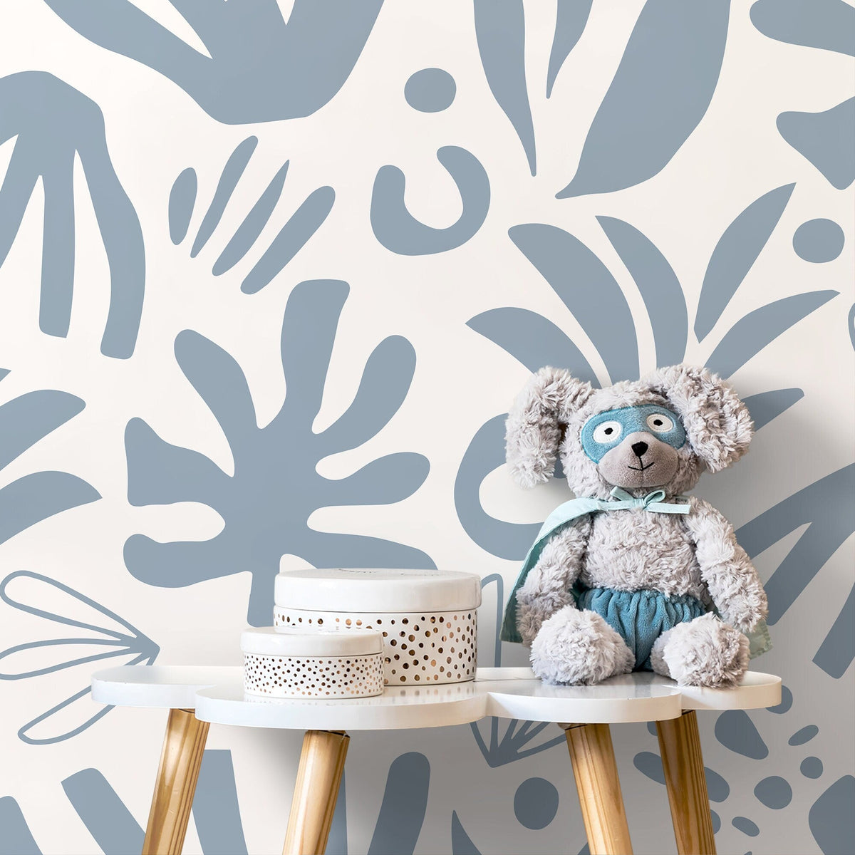 Tropical Leaf Impressions Wallpaper - D683 - WallTrend