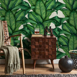 Tropical Leaf Paradise Wallpaper - A256 - WallTrend