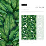 Tropical Leaf Paradise Wallpaper - A256 - WallTrend