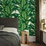Tropical Leaf Paradise Wallpaper - A256 - WallTrend