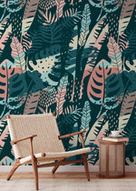 Tropical Leaves Jungle Wallpaper - A832 - WallTrend