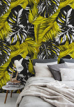 Tropical Leaves Wallpaper - B139 - WallTrend