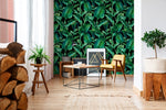 Tropical Leaves Wallpaper - B613 - WallTrend