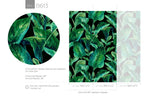 Tropical Leaves Wallpaper - B613 - WallTrend