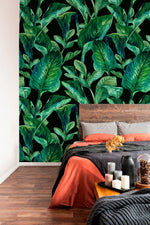 Tropical Leaves Wallpaper - B613 - WallTrend