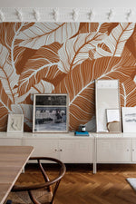 Tropical Leaves Wallpaper - B957 - WallTrend