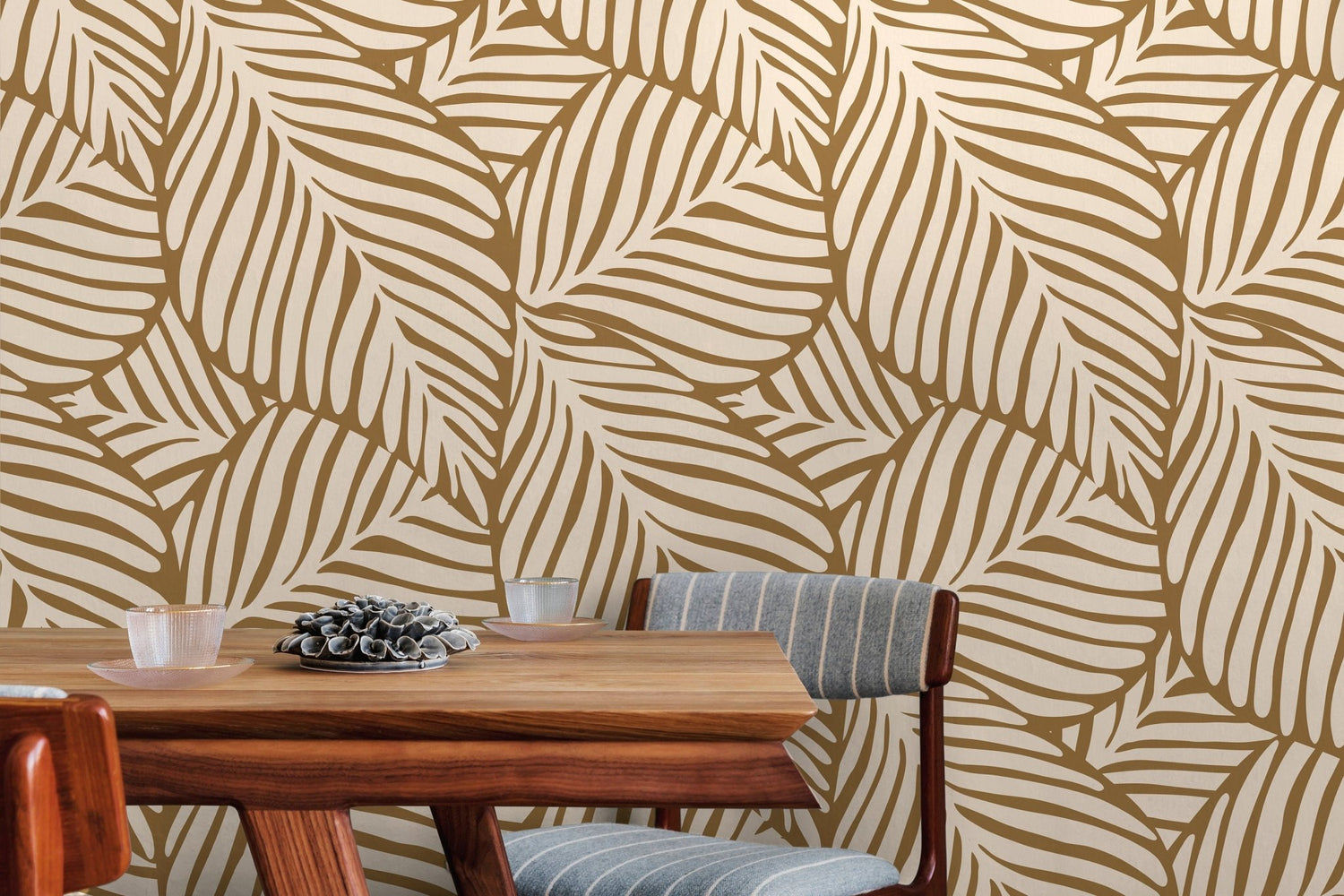 Tropical Leaves Wallpaper - C108 - WallTrend