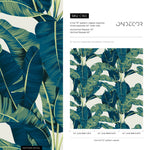 Tropical Leaves Wallpaper - C160 - WallTrend