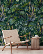 Tropical Leaves Wallpaper - C407 - WallTrend