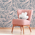 Tropical Leaves Wallpaper - D652 - WallTrend