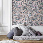 Tropical Leaves Wallpaper - D652 - WallTrend
