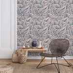 Tropical Leaves Wallpaper - D652 - WallTrend