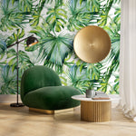 Tropical Monstera Delight Wallpaper - A214 - WallTrend