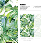 Tropical Monstera Delight Wallpaper - A214 - WallTrend
