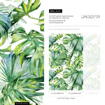 Tropical Monstera Delight Wallpaper - A214 - WallTrend