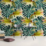 Tropical Monstera Delight Wallpaper - B117 - WallTrend